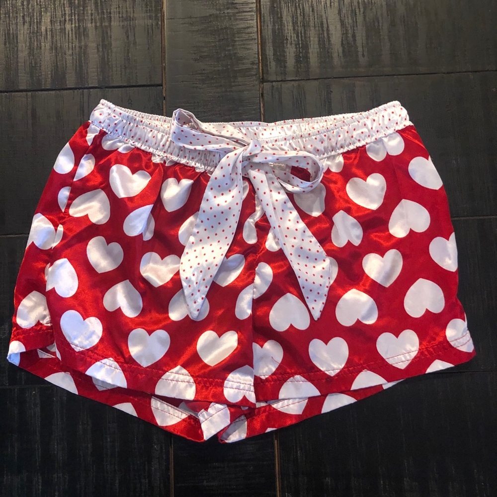 Justice sleep shorts size 14